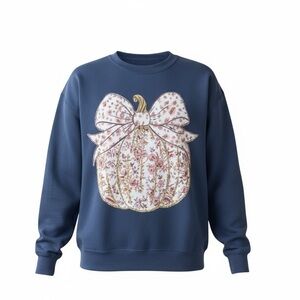 Vintage Pink Pumpkin Sweatshirt